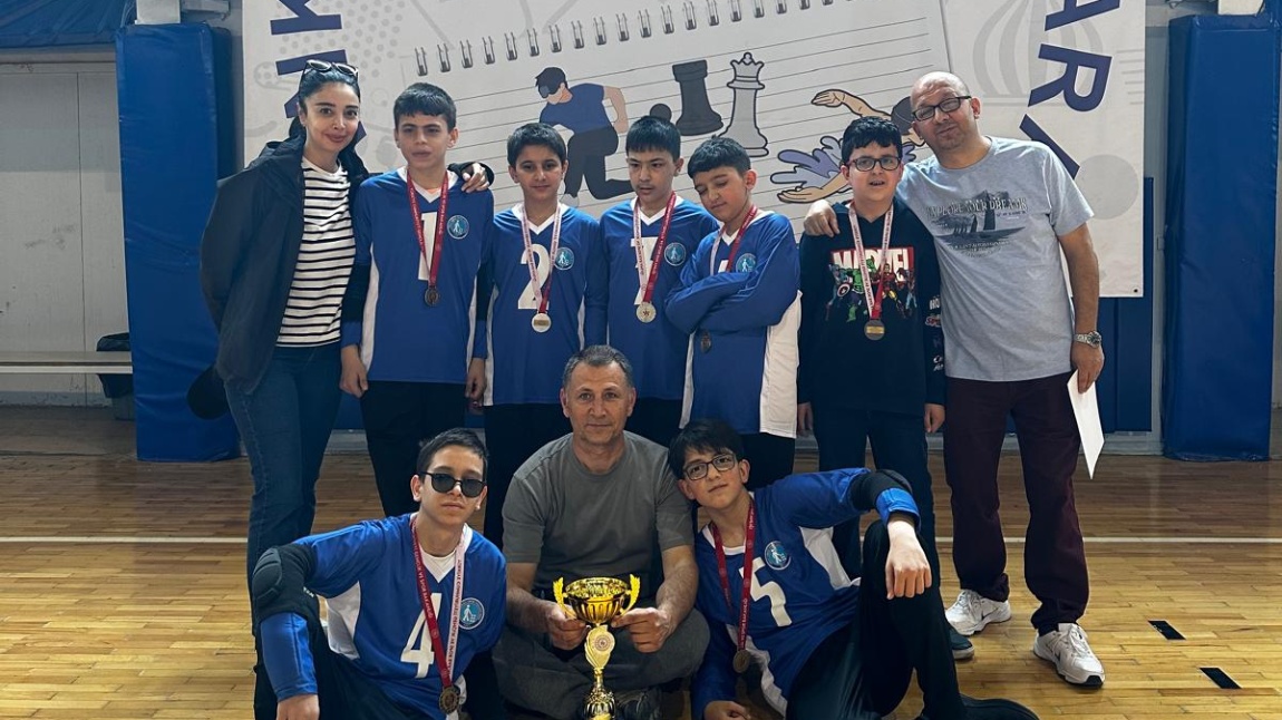 Görme Engelliler Goalball Türkiye Birinciliği Yarışmalarında Türkan Sabancı Görme Engelliler Ortaokulu  Erkek Takımı Türkiye Şampiyonu Oldu